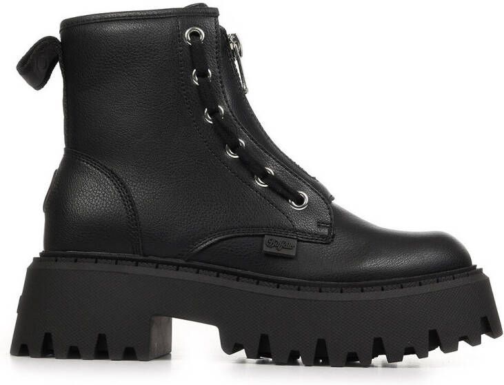 Buffalo dameslaars Aspen Front Zip zwart - Foto 2