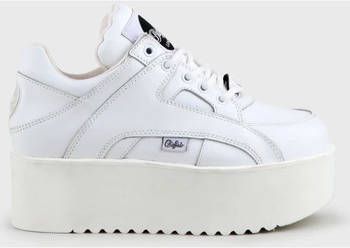 Buffalo London Classic Dames Schoenen White Leer Foot Locker - Foto 4