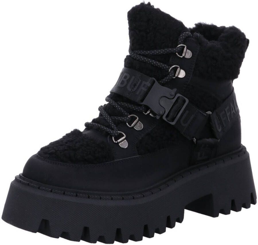 Buffalo Plateaulaarsjes Aspen Com Mid Warm Winterboots veterboots enkellaarsje met knuffelige warme voering - Foto 3