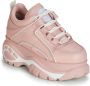 Buffalo London Classic Dames Schoenen Pink Leer Foot Locker - Thumbnail 2