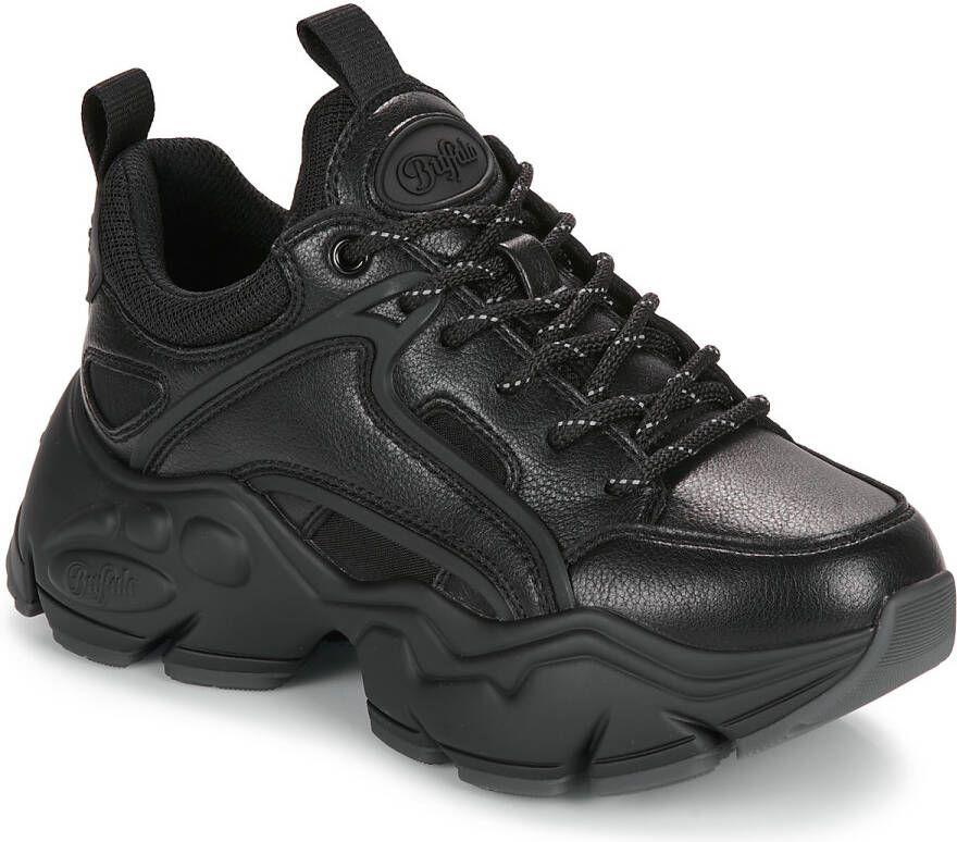 Buffalo Sneakers BINARY in monochrome uitstraling vrijetijdsschoen lage schoen veterschoen - Foto 3