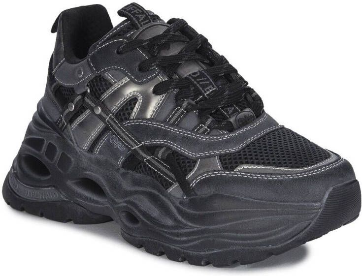 Buffalo Sneakers Lola Lace Up Lo Hike in zwart