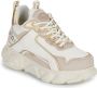 Buffalo Platform Sneakers Beige Dames - Thumbnail 13