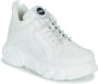 Buffalo Plateausneakers Corin veterschoen vrijetijdsschoen ugly sneaker met typische plateausool - Thumbnail 4