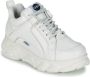 Buffalo Plateausneakers Corin veterschoen vrijetijdsschoen ugly sneaker met typische plateausool - Thumbnail 4