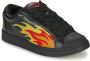Buffalo Sneakers Liberty vrijetijdsschoen veterschoen lage schoen met trendy vlammenmotief - Thumbnail 3