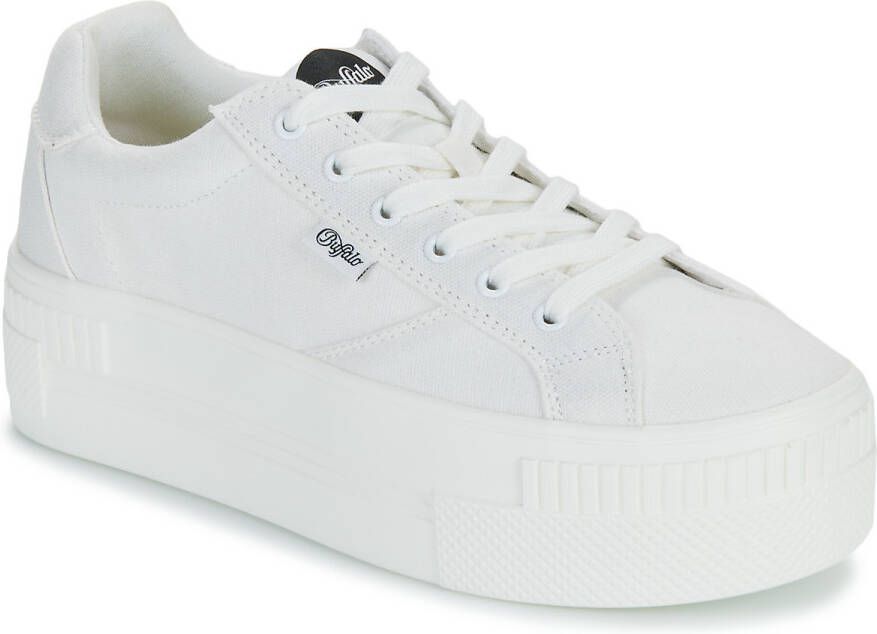 Buffalo Plateausneakers met memory foam vrijetijdsschoen halfschoen veterschoen