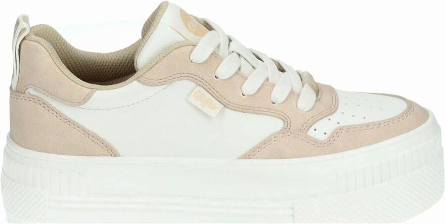 Buffalo Plateausneakers PAIRED COURT in basket-stijl vrijetijdsschoen halfschoen veterschoen