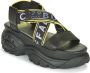 Buffalo Sandaal Zwart Dames - Thumbnail 2