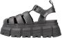 Buffalo Vrouwensandalen van veganistisch nappa Ava Fisher Zwart Dames - Thumbnail 3
