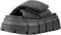 Buffalo Slippers & Mules Ava Velcross in zwart - Thumbnail 1