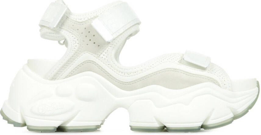 Buffalo Dames Binary O Sleehak Sandaal White Dames - Foto 10