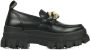 Buffalo Mocassins aspha loafer ketting Black Dames - Thumbnail 1