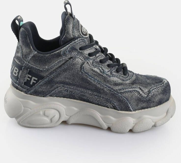 Buffalo Sneakers Baskets femme CLD Chai Vegan Denim