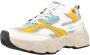 Buffalo Cld Run Rt Trendy Sneakers Dames silver orange green maat: 38 beschikbare maaten:36 37 38 39 40 41 - Thumbnail 4