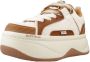 Buffalo Platform Sneakers Beige Dames - Thumbnail 12