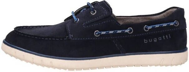 Bugatti Ocean Instappers blauw Textiel Heren - Foto 2