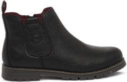 Bugatti 321-AYF32-1200 XL Heren Chelsea boots 1000-Zwart