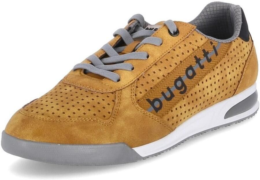 Bugatti Sneakers Geel Imitatieleer 301355 Heren Kunstleer - Foto 3