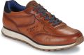 Bugatti Slip-on sneakers vrijetijdsschoen lage schoen slipper met antieke afwerking - Bruin