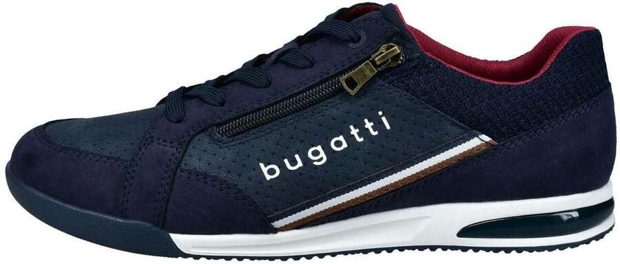 Bugatti Sneakers veterschoen lage schoen vrijetijdsschoen met contrastafwerkingen - Foto 4