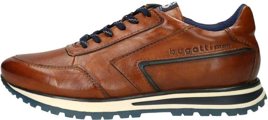Bugatti Sneakers met zijlogoprent vrijetijdsschoen lage schoen veterschoen - Foto 5