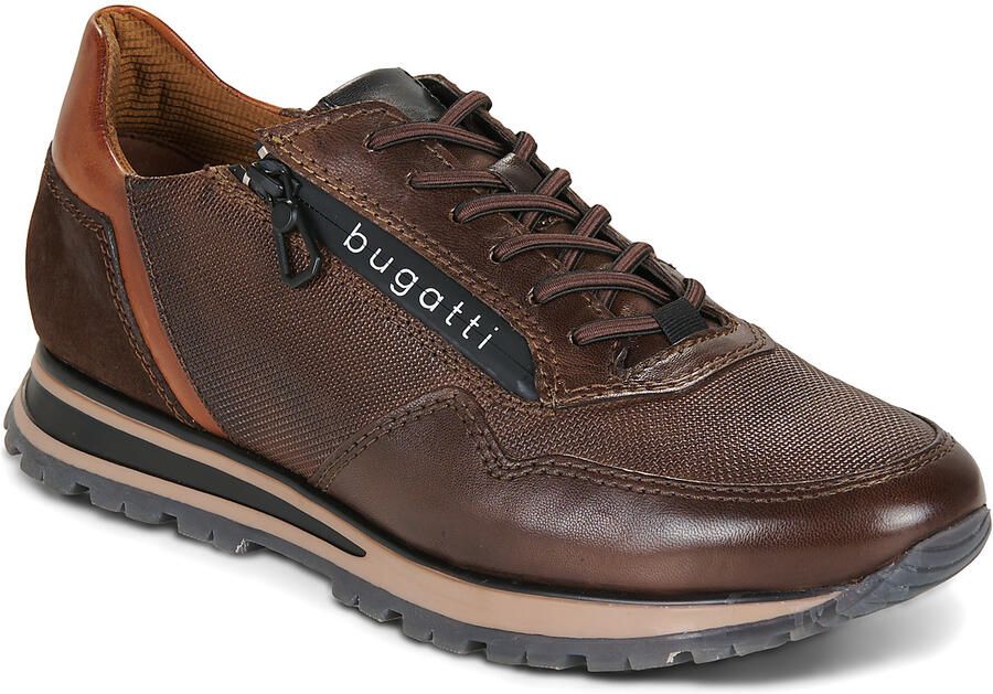 Bugatti Sneakers van leer met vetersluiting model 'Philip' - Foto 3