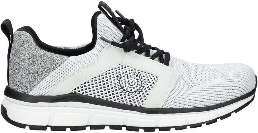 Bugatti Sneakers veterschoenen lage schoen vrijetijdsschoen contrasterende afwerking op de hiel - Foto 2