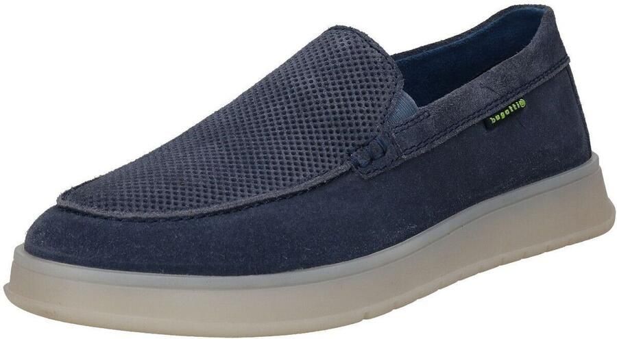 BUGATTI MAN Leren loafers met labeldetail model 'Fiero' - Foto 1