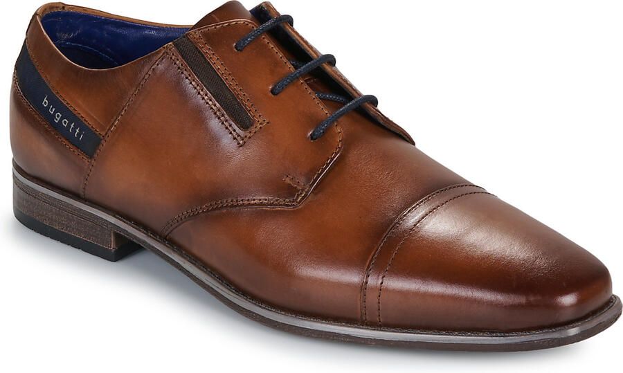 Bugatti Veterschoenen blokhak avondschoen feestelijke schoen met stretch-inzetten - Foto 4