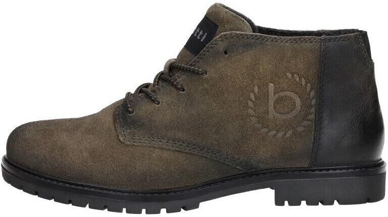 Bugatti Barrack Veterschoenen groen Suede - Foto 3