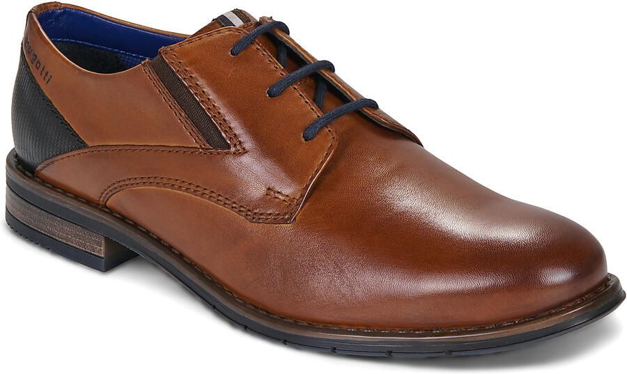 Bugatti Veterschoenen Kostuumschoen zakelijke halfhoge schoen met comfortabele stretchinzet - Foto 3
