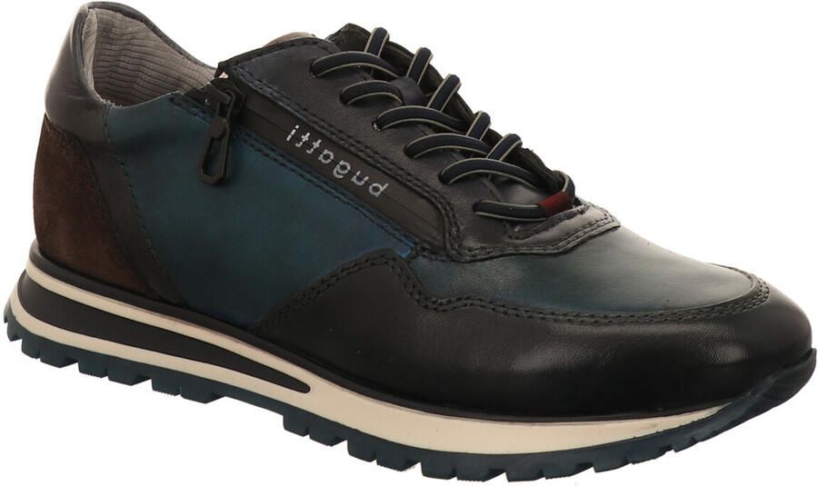 Bugatti Sneakers van leer met ritssluiting model 'Philip'