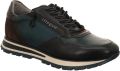 Bugatti Sneakers van leer met ritssluiting model 'Philip' - Blauw