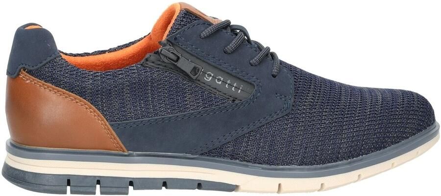 Bugatti Sandman Sneakers blauw Textiel - Foto 2