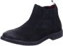 Bugatti Chelsea-boots met aantreklus met logoprint - Thumbnail 1