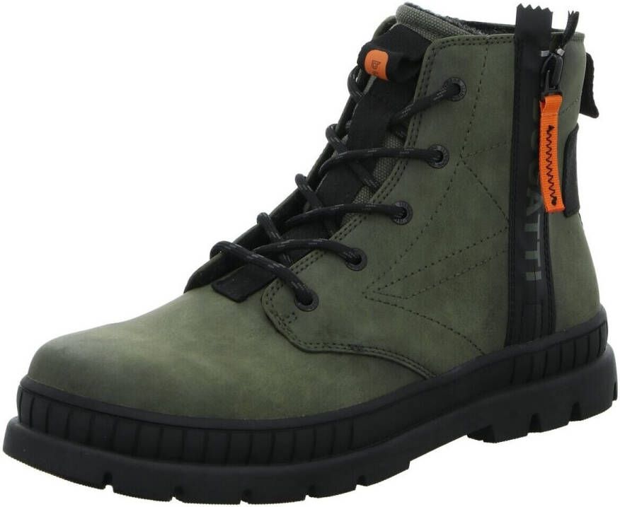 Bugatti Veterboots met labeldetails model 'Pallario'