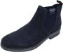 Bugatti Blauwe Suède Chelsea Boot voor Heren Blauw Heren - Thumbnail 5