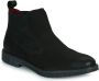 Bugatti Chelsea-boots met aantreklus met logoprint - Thumbnail 2