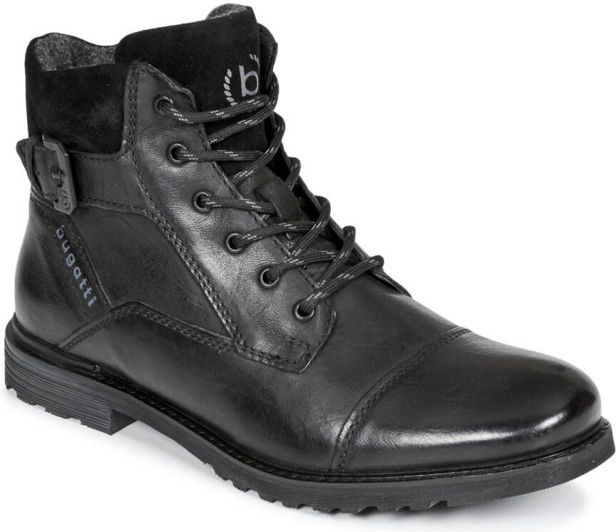 Bugatti Veterschoenen Laarzen winterboots workerboots met modieuze siersluiting