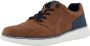 Bugatti Slip-on sneakers Lage schoen vrijetijdssneaker met perforatie elastische veters - Thumbnail 1