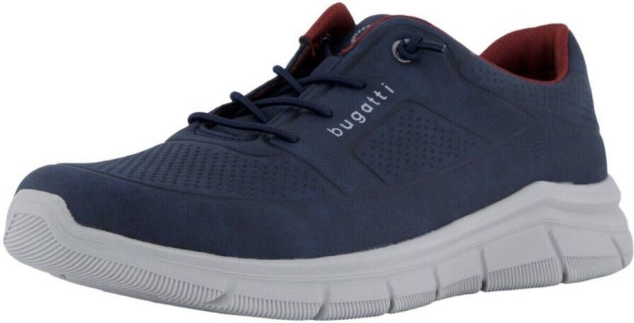 Bugatti Slip-on sneakers Sneaker instapschoen vrijetijdsschoen met logoversiering