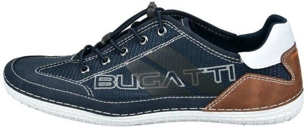 Bugatti Slip-on sneakers vrijetijdsschoen lage schoen instapper met contraststiksels en afwerkingen - Foto 2