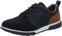 Bugatti Sonar Exko Sneakers blauw Textiel - Thumbnail 4
