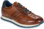 Bugatti Sneakers vrijetijdsschoen lage schoen veterschoen met contrast bies - Thumbnail 3