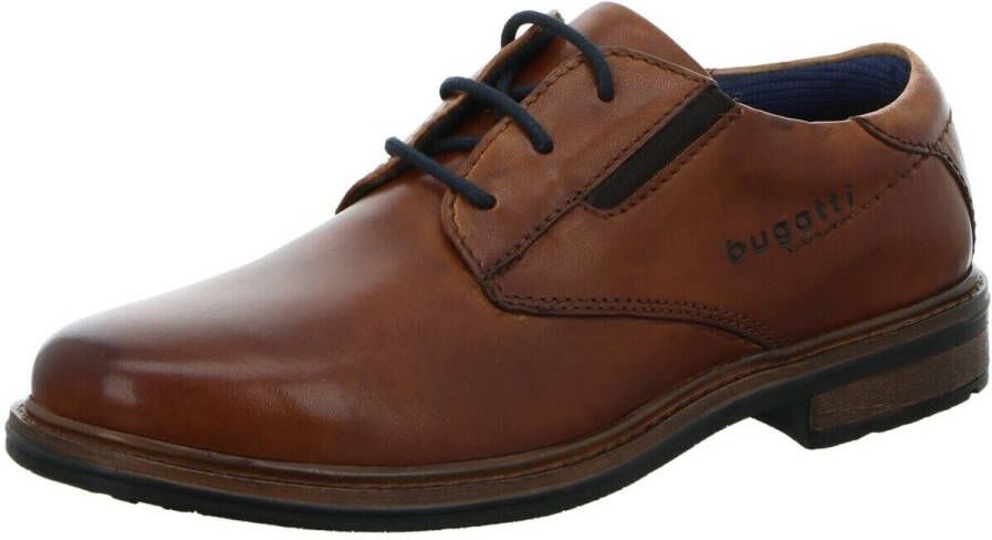 Bugatti Veterschoenen vrijetijdsschoen lage schoen met stretch-inzetten breedte g