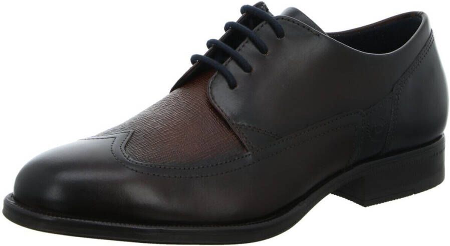 Bugatti Veterschoenen met sierstiksels vrijetijdsschoen lage schoen veterschoen