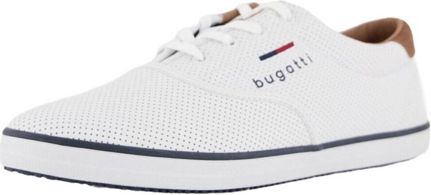 Bugatti Slip-on sneakers vrijetijdsschoen slipper lage schoen met zijlogo