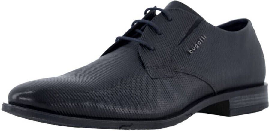 Bugatti Veterschoenen blokhak business schoen avondschoen feestelijke schoen met print
