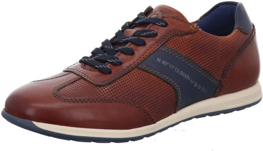 Bugatti Slip-on sneakers lage schoen slipper businessschoen met contrastafwerking